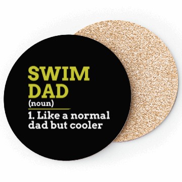 Discover Swim Dad Coasters