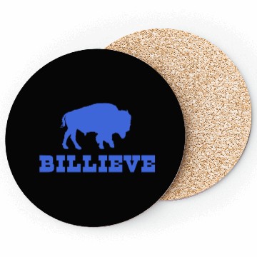 Discover Bills Mafia BillieveShirt - Buffalo Football Coasters