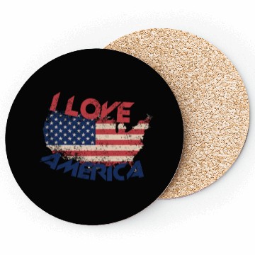 Discover I LOVE AMERICA Coasters
