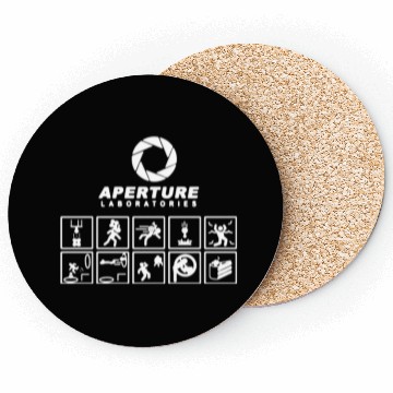 Discover Portal Aperture Science Laboratories Video Game Me Coasters