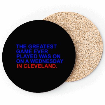 Discover THE GREATEST GAME EVER PLAYED WAS ON A WEDNESDAY Coasters