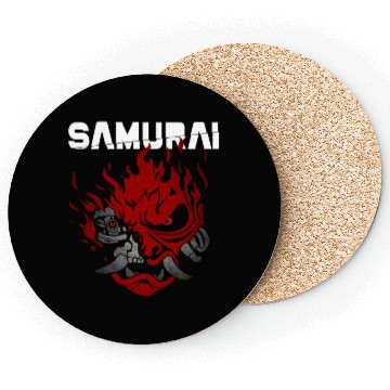Discover Samurai Demon Oni Coasters