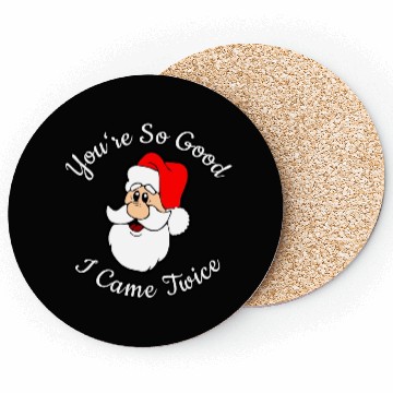 Discover Adult Humor Naughty Dirty Santa Christmas Gift Coasters