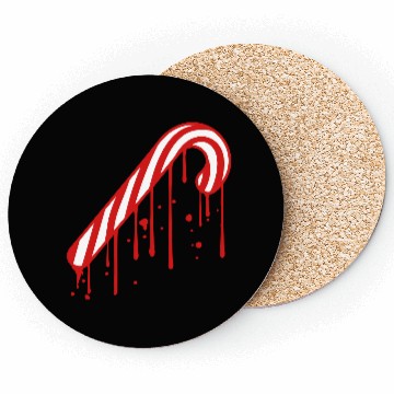 Discover drop graffiti melt stamp candy cane tasty candy su Coasters