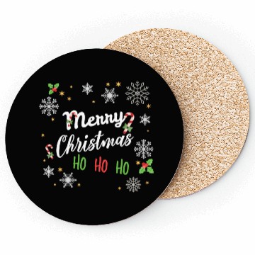 Discover Merry Christmas Coasters
