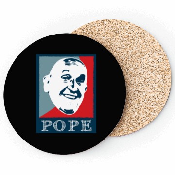Discover Pope gift Christianity Catholic Coasters