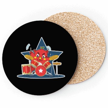 Discover Nyango star Japanese Chibi Mascot Coasters