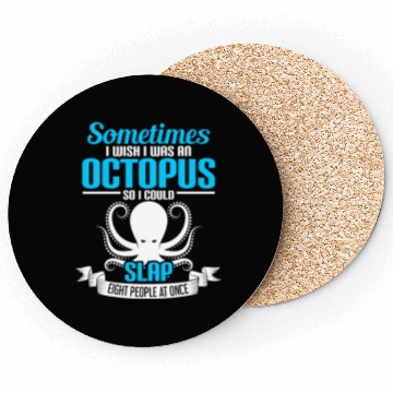 Discover Octopus slap 8 People Coasters