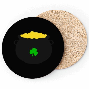 Discover Pot of Gold St Patricks Day Coasters