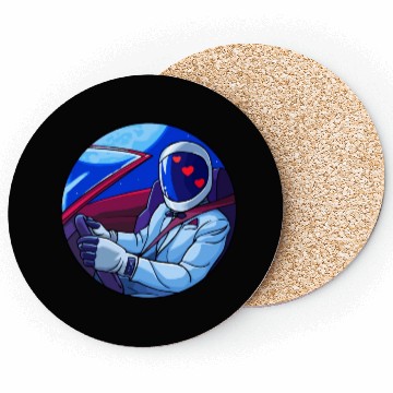 Discover SpaceX Tesla Starman Coasters