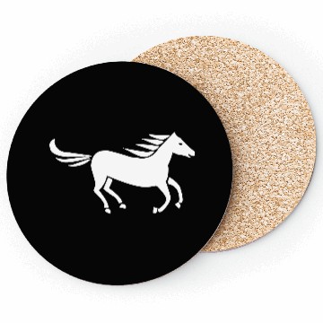 Discover Fast Horse Stallion Coasters