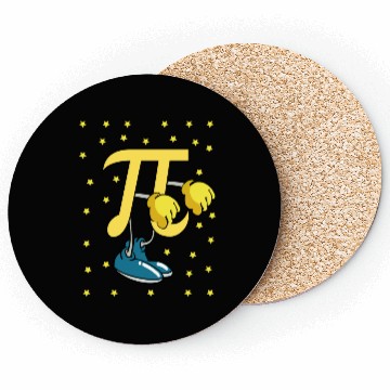 Discover Pi Flossing Funny Pi Day Coasters