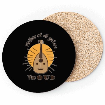 Discover Oud - Mother of Guitars Coasters