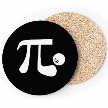 Discover Pi Day Golf Players Math Teacher Student Golfer Coasters