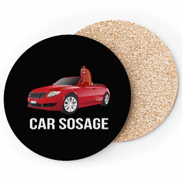 Discover Car Sosage Coasters