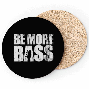 Discover be more bass Coasters