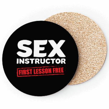 Discover Sexy Funny Quotes sx Instructor Gift Coasters
