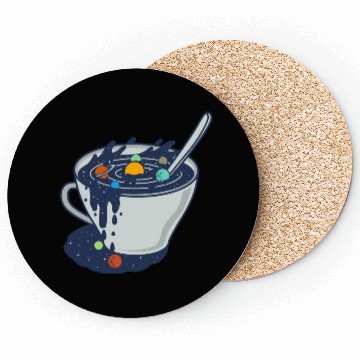 Discover Galaxy Physics Science Coffee Universe Gift Idea Coasters