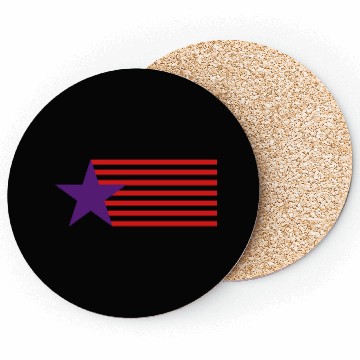 Discover Star and stripes USA flag Coasters