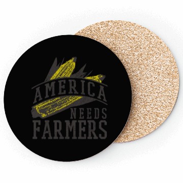 Discover America Needs Farmers Coasters