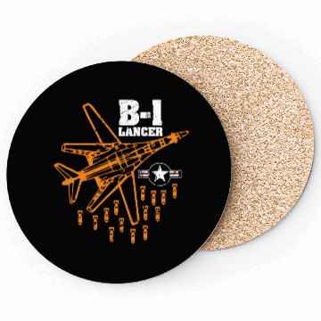 Discover B-1 Lancer Air Force Bomber Coasters