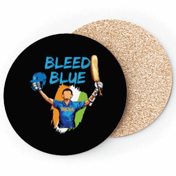Discover Indian Cricket Team Supporters Bleed in Blue Coasters