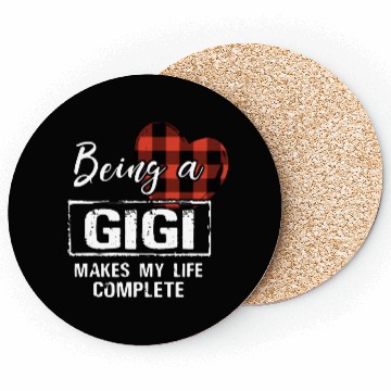 Discover being a Gigi makes my life complete grandma Coasters