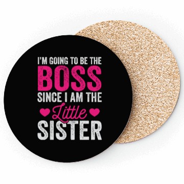 Discover Little Sister Coasters, Funny Little Sister Coasters