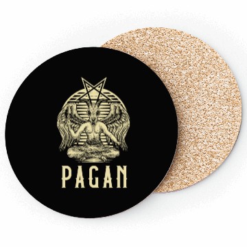 Discover Pagan print | Wiccan graphic & Pagan Gifts Coasters