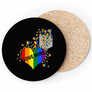 Discover Love Wins Pride LGBTQ Community Pride Month Coasters