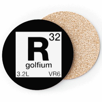 Discover R32 Periodic Table Mk4 Mk5 GTI Golf Coasters