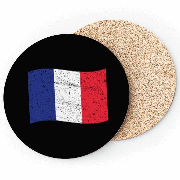 Discover France Flag French Flag Tricolore France Coasters