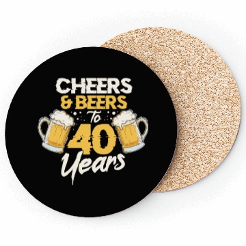 Discover 40th Birthday Coasters