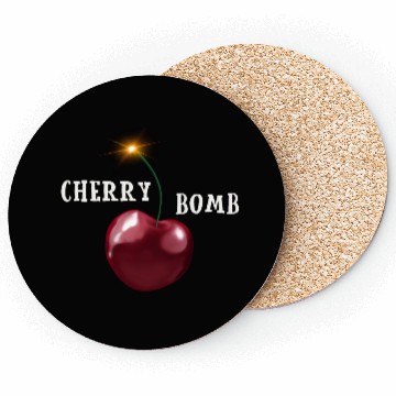 Discover Cherry bomb big Coasters