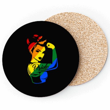 Discover LGBT Gay Lesbian Rainbow Pride Trans Equality Coasters