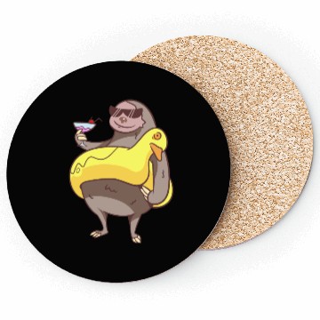 Discover Summer Sloth Coasters