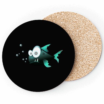 Discover Cute Killer Fish Coasters