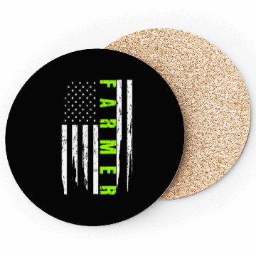 Discover Tractor farmer america Coasters