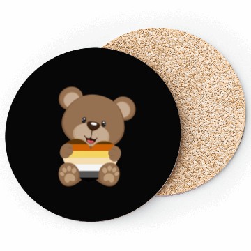 Discover Teddy Bear LGBT Gay Pride Cartoon CSD Fetish Coasters