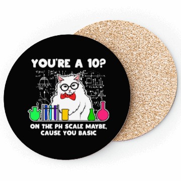 Discover Chemistry Nerd Ph Coasters