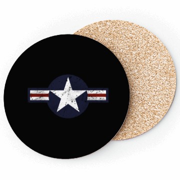 Discover USAF US Air Force Roundel Coasters