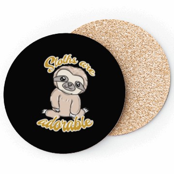 Discover Sloth Animal Coasters
