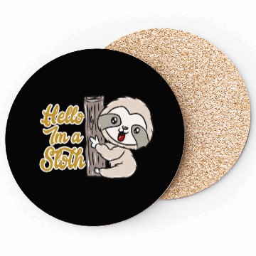 Discover Sloth Animal Coasters