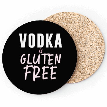 Discover Vodka Is Gluten Free Coasters