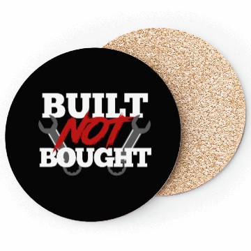 Discover Built not bought Coasters