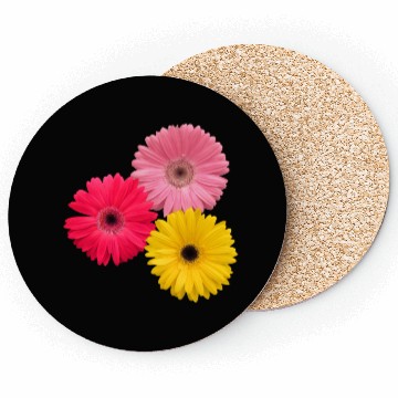 Discover gerbera flowers, daisies, gerberas, daisy, blooms Coasters
