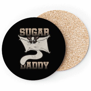 Discover Sugar Daddy Sugar Glider Flying Squirrel Coasters