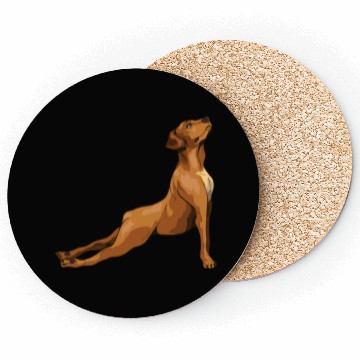 Discover Portrait from a Lovely Rhodesian Ridgeback Coasters