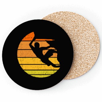 Discover Rock climbing climber mountains Coasters