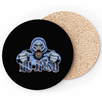 Discover BJJ Gorilla - BJJ Jiu-Jitsu, Grappling and MMA Coasters